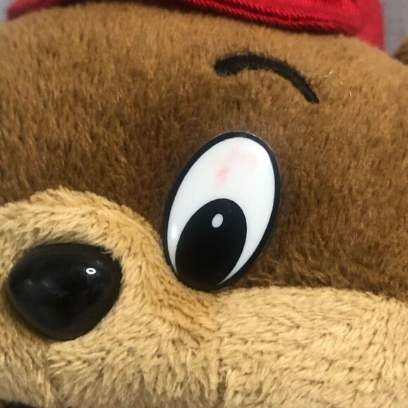 shoney's bear red hoodie and hat kakis 14" plush 2011 restaurant stuffed animal - Picture 2 of 8